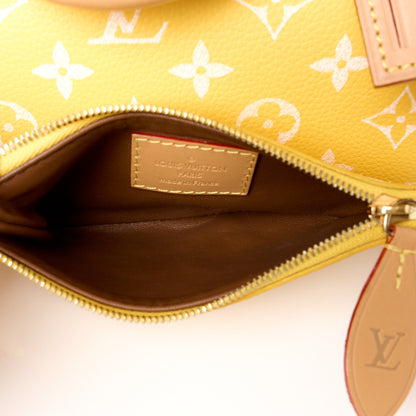 Louis Vuitton Calfskin Monogram Speedy P9 Bandouliere 25 Jaune Mat 9 of 18