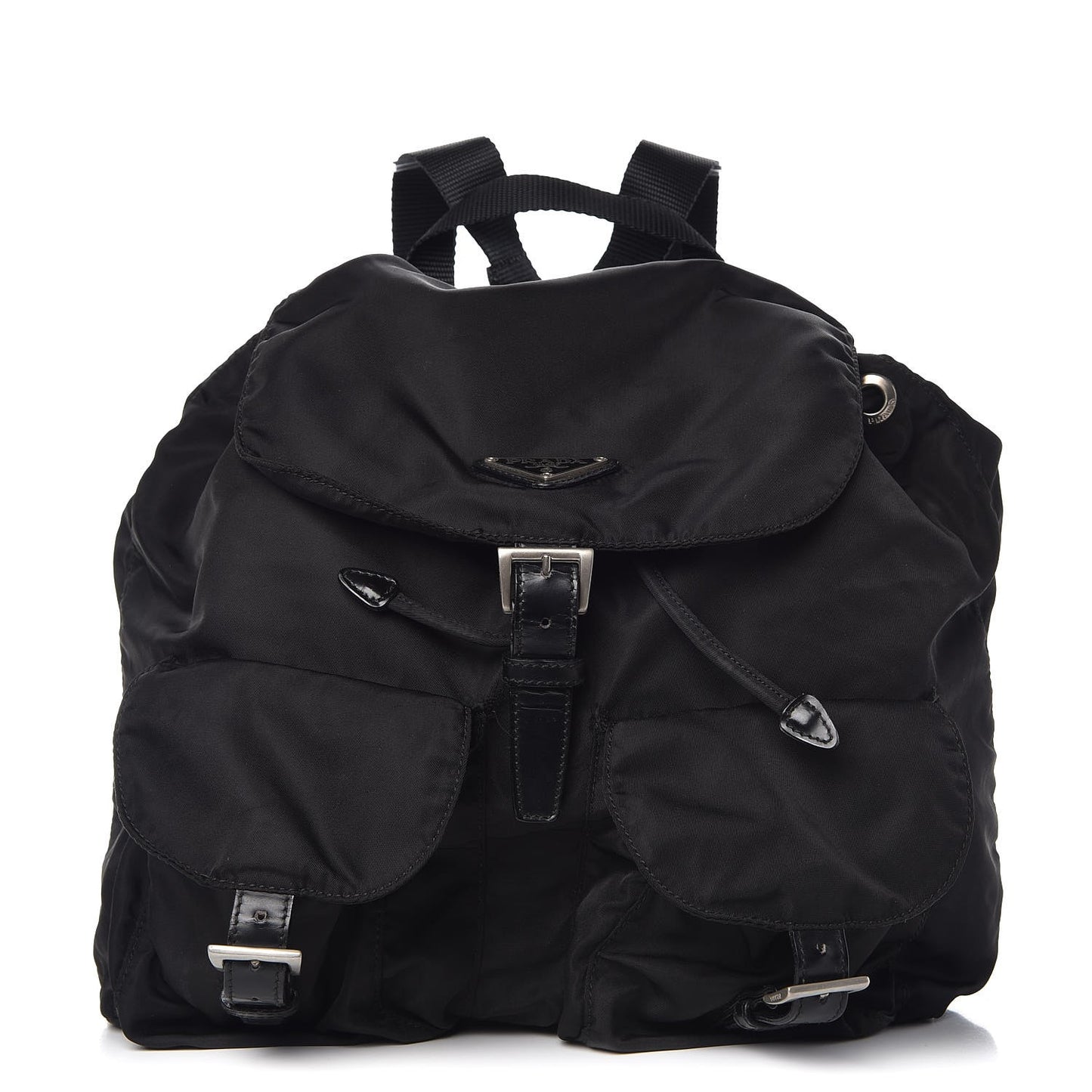Nylon Vela Medium Backpack Black