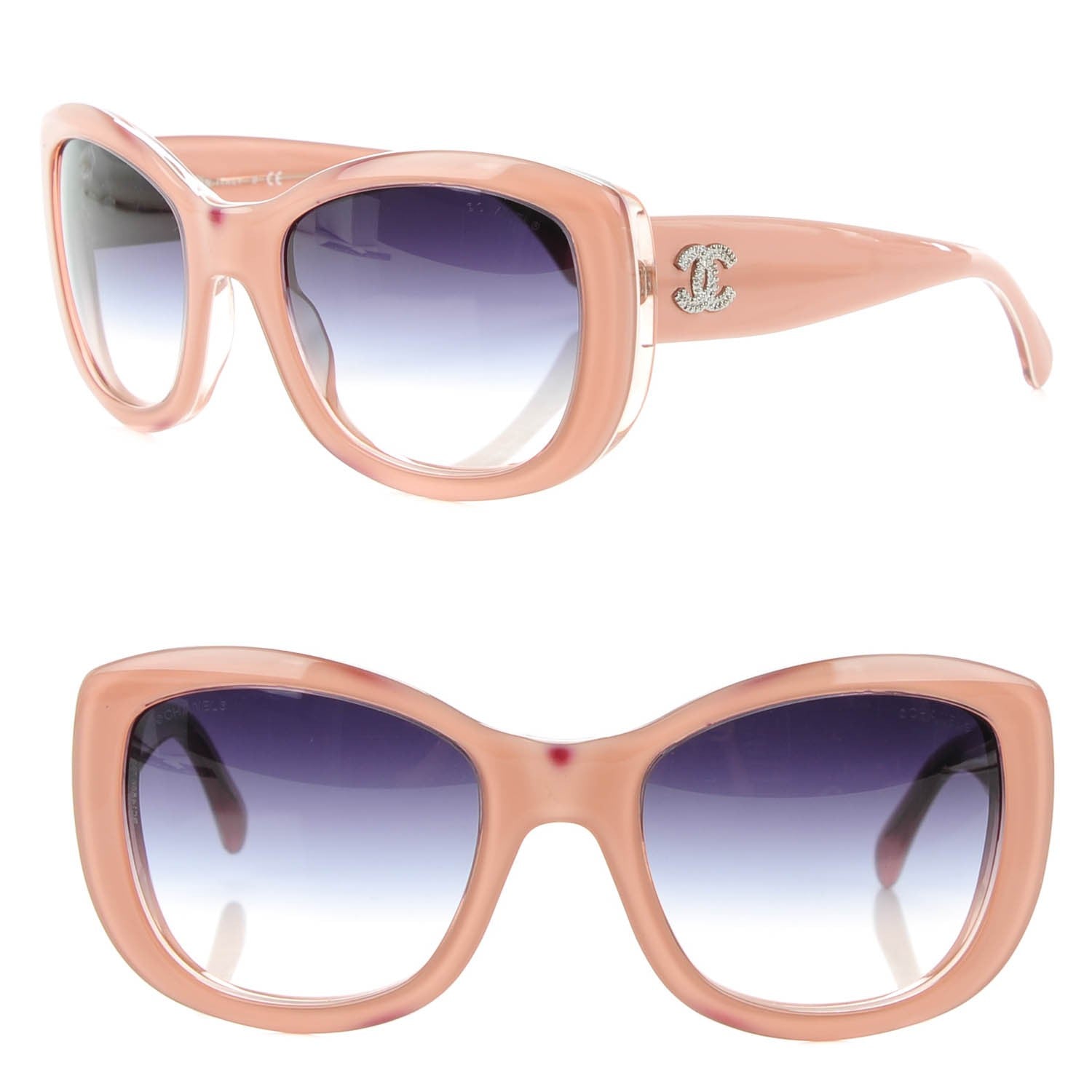 Chanel CC Sunglasses 5239 Pink 1 of 6