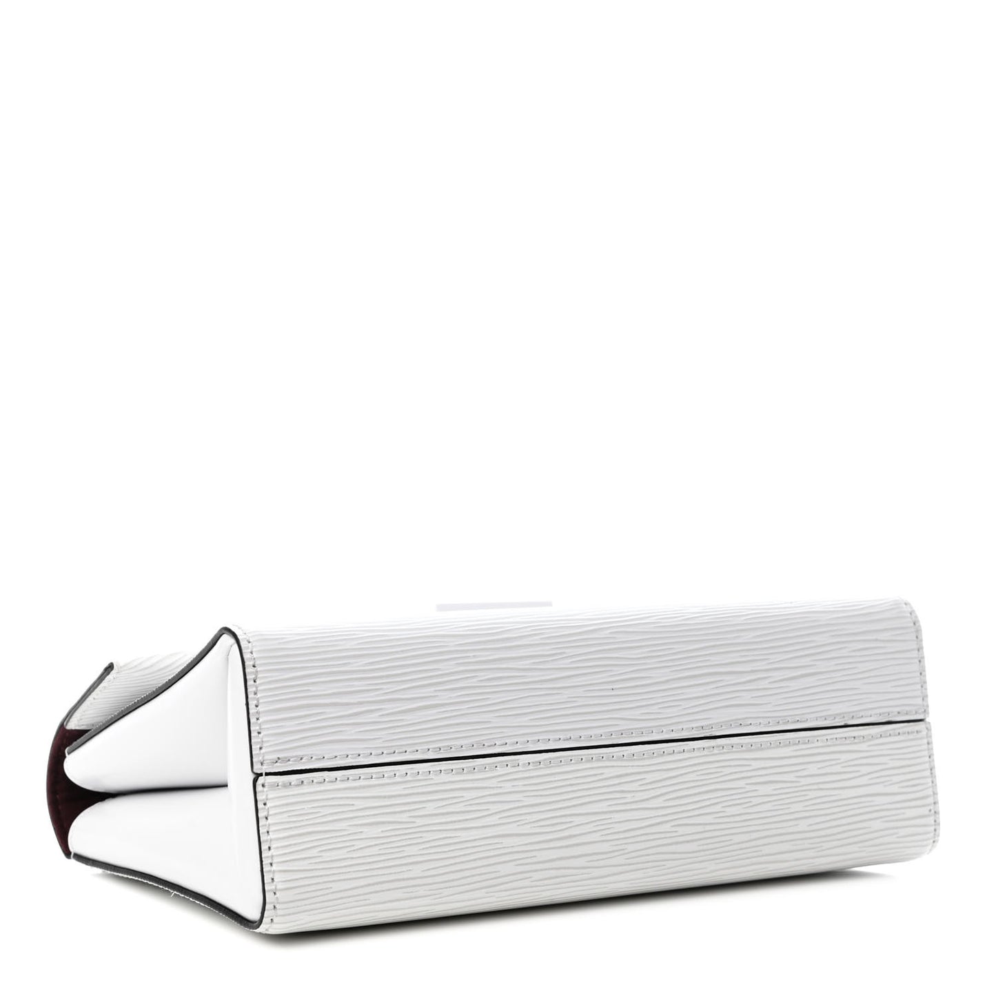 Epi Pochette Grenelle White