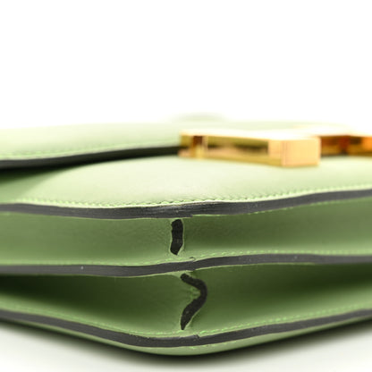 Hermes Swift Constance 18 Vert Criquet 10 of 11