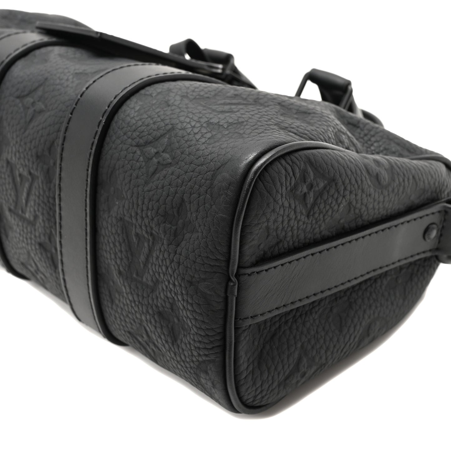Monogram Taurillon Keepall Bandouliere 25 Black
