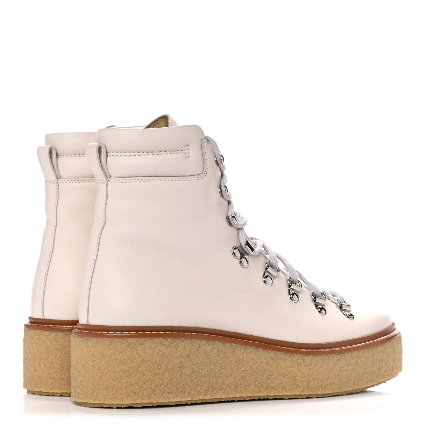 Calfskin Discovery Ankle Boot 38 White