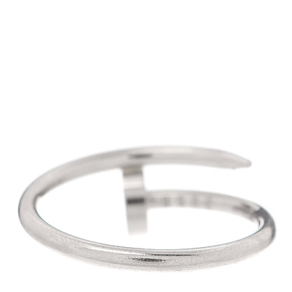 Cartier 18K White Gold Small Juste Un Clou Ring 52 6 3 of 6