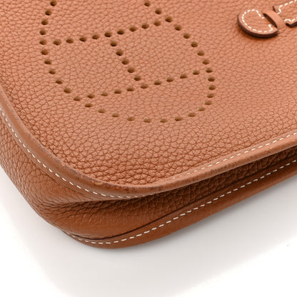 Hermes Taurillon Clemence Amazone Evelyne TPM Gold Cuivre 14 of 21