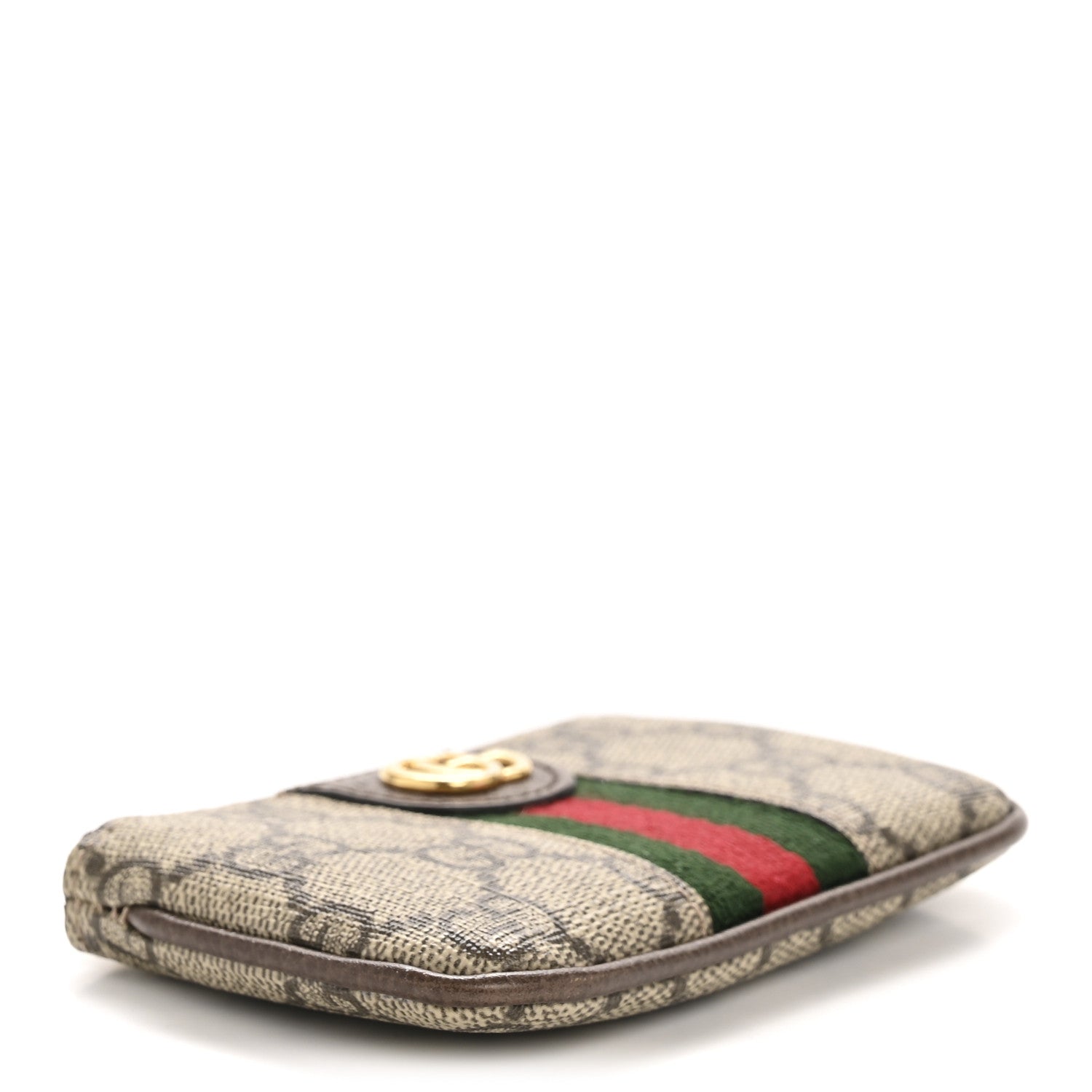 Gucci GG Supreme Monogram Web Ophidia Key Case Beige New Acero 4 of 8