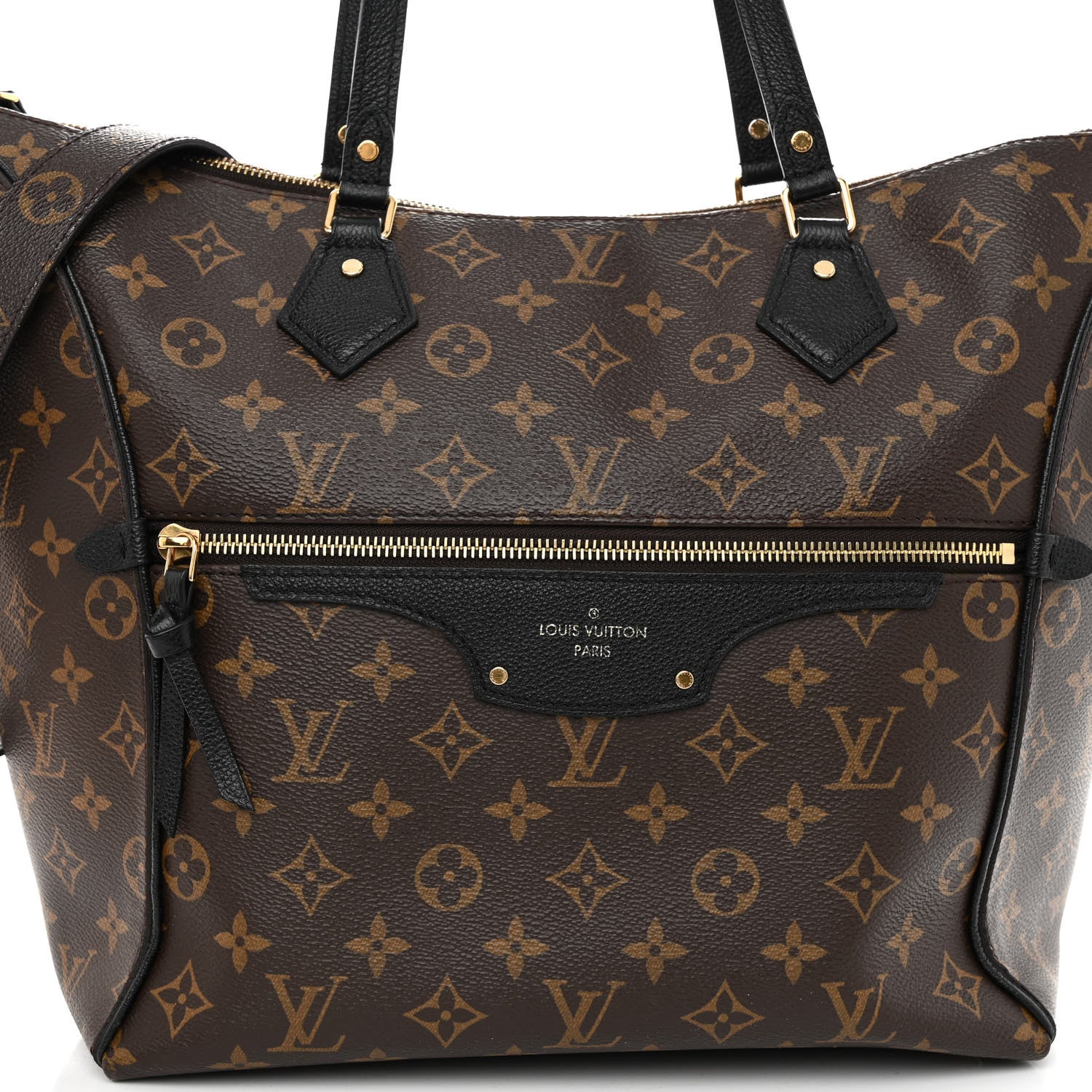 Louis Vuitton Monogram Tournelle MM Black 7 of 9