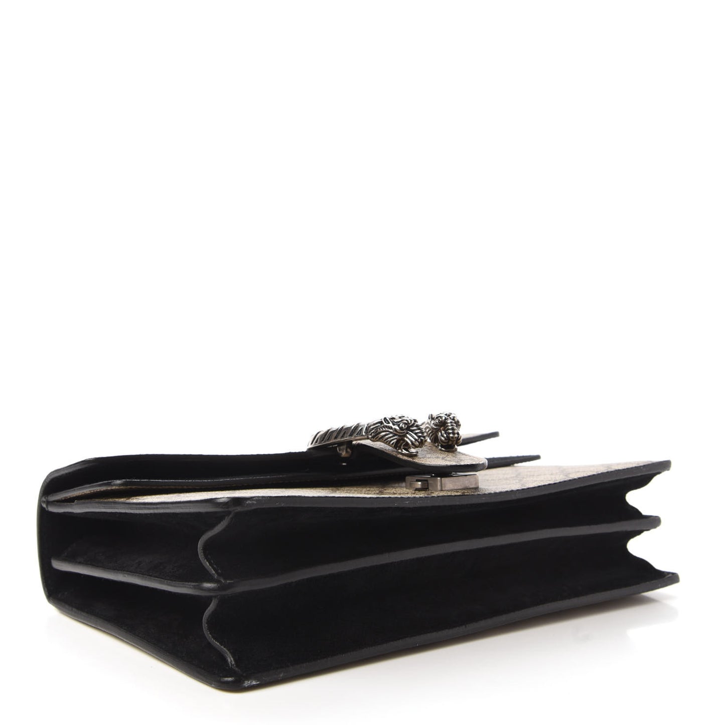GG Supreme Monogram Small Dionysus Shoulder Bag Black