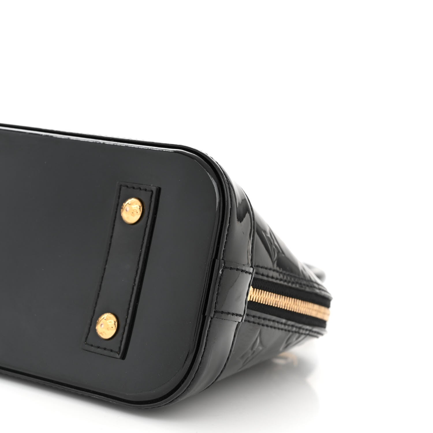 Louis Vuitton Vernis Alma BB Noir Magnetique 10 of 10