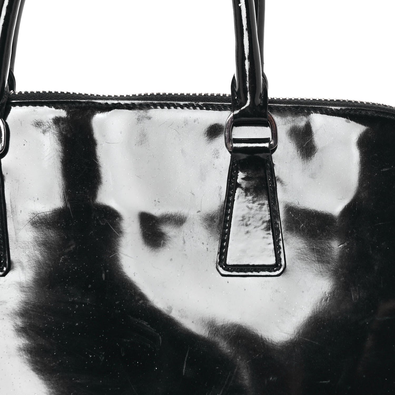 Prada Spazzolato Large Promenade Tote Black 10 of 11