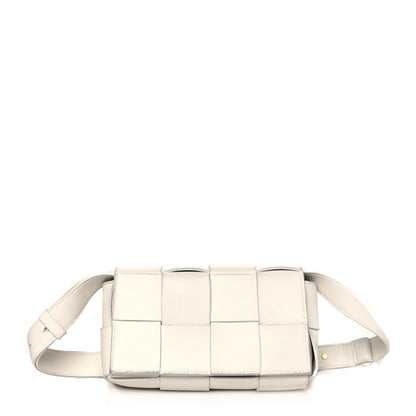 Bottega Veneta Nappa Maxi Intreccio The Belt Cassette Bag White 1 of 12