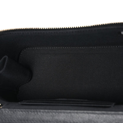 Chanel Caviar Quilted Small Tiny CC Vanity Case With Chain  Black 5 of 11