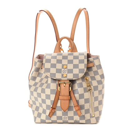 Louis Vuitton Damier Azur Sperone BB Backpack 1 of 8