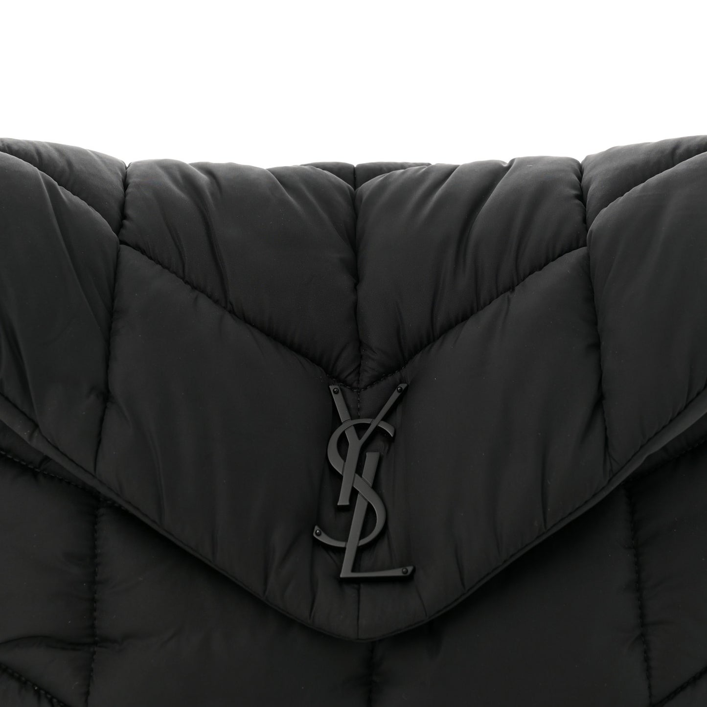 Econyl Nylon Lou Puffer Messenger Black