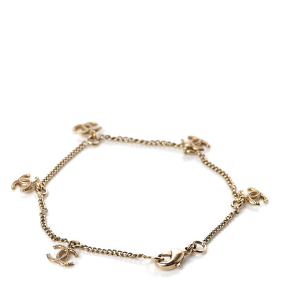 Chanel CC Charm Bracelet Gold 3 of 4
