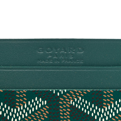 Goyard Goyardine Saint Sulpice Card Holder Green 5 of 6