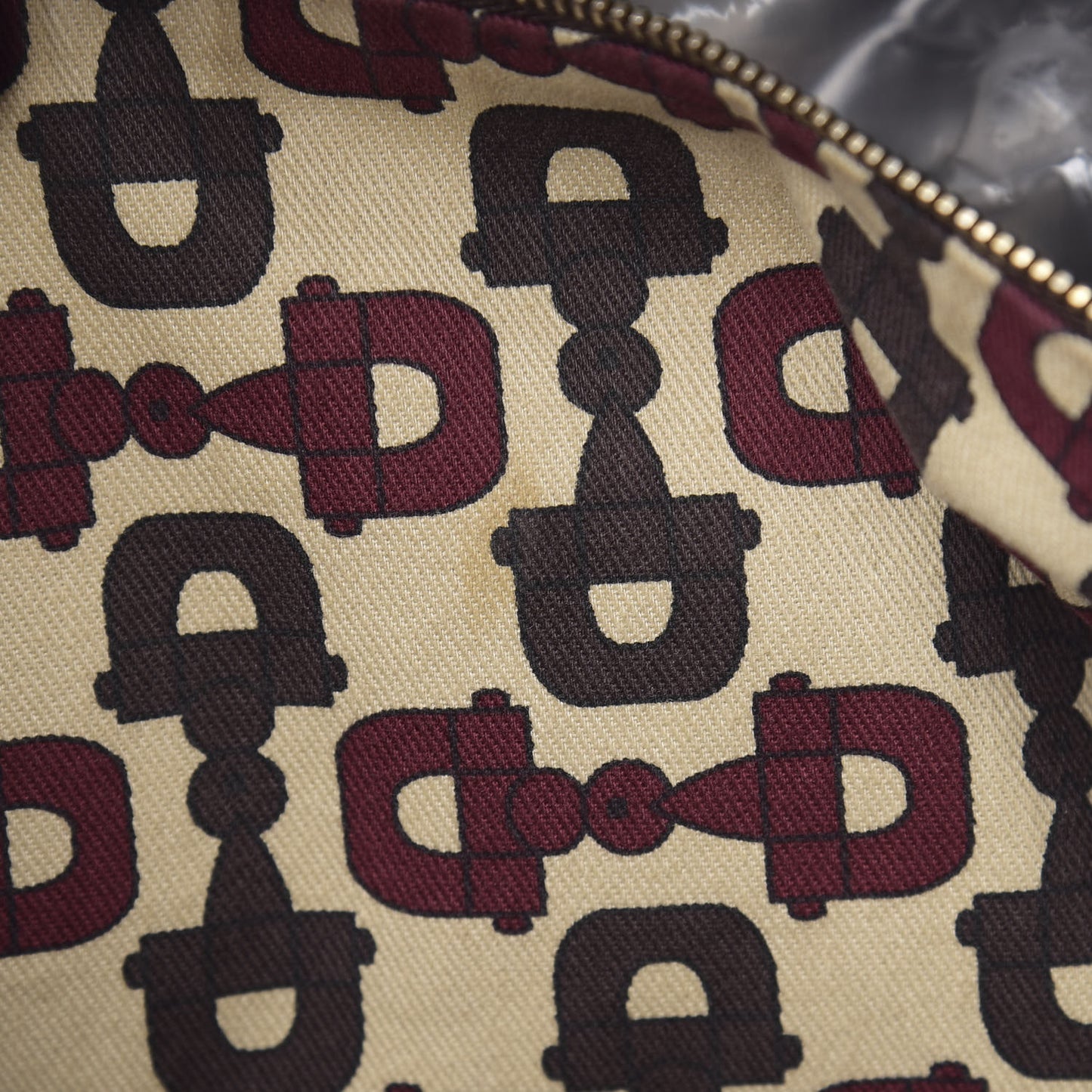 Guccissima Large Horsebit Chain Hobo Chocolate