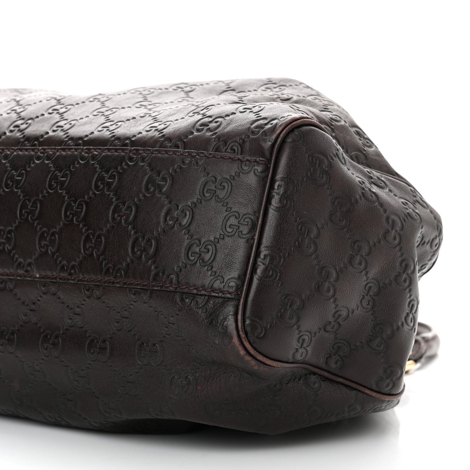 Gucci Guccissima Medium Sukey Tote Brown 10 of 12