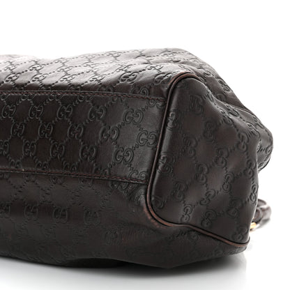 Gucci Guccissima Medium Sukey Tote Brown 10 of 12