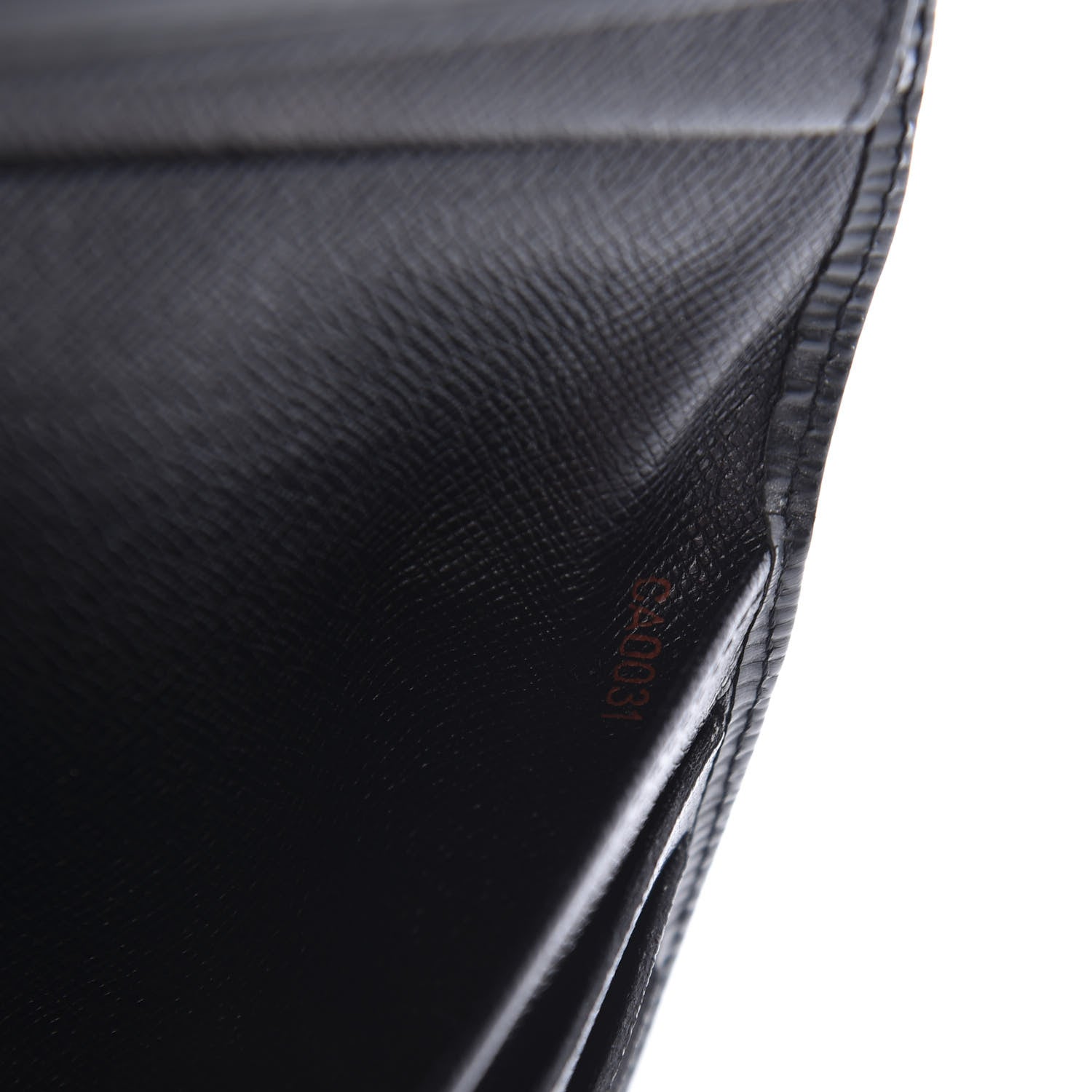 Louis Vuitton Epi Porte Tresor International Wallet Black 7 of 10