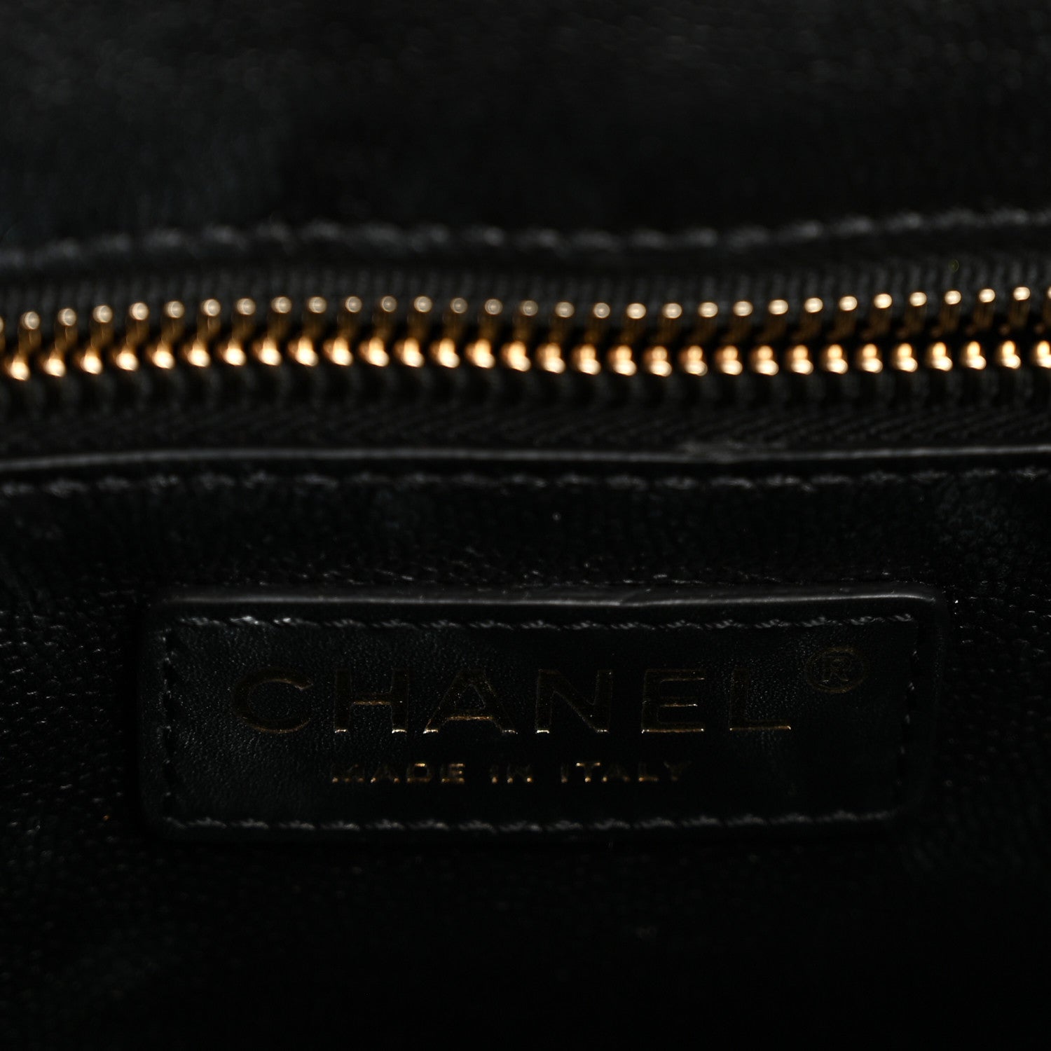 Chanel Caviar Quilted Small Shopping Tote  Black 6 of 14