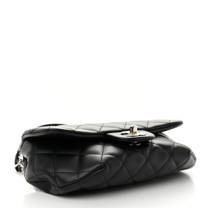 Chanel Calfskin Quilted CC Uniform Flap Belt Bag Black 4 of 11