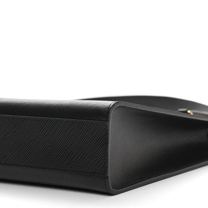 Louis Vuitton Epi Sac Plat PM Black 9 of 9