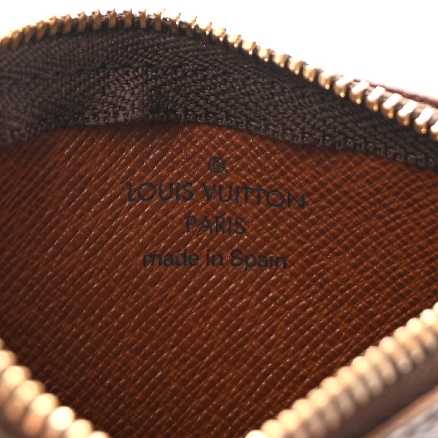 Monogram Key Pouch