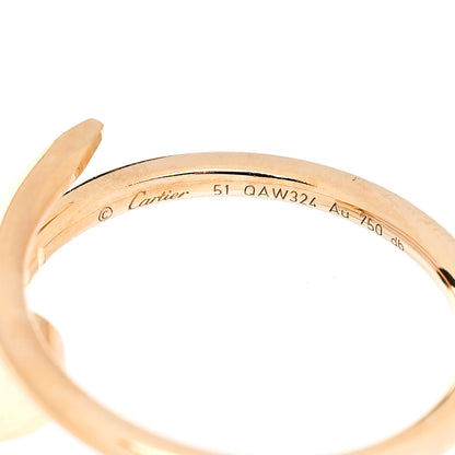 Cartier 18K Yellow Gold Small Juste Un Clou Ring 51 5.75 4 of 5