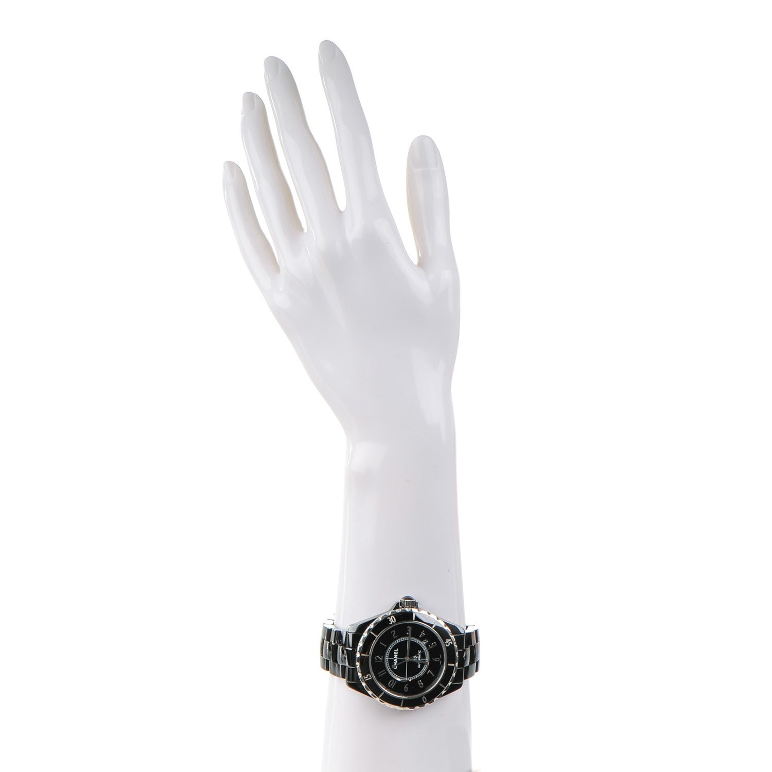 Chanel Stainless Steel Ceramic 41mm J12 Automatic Watch Black 2 of 8
