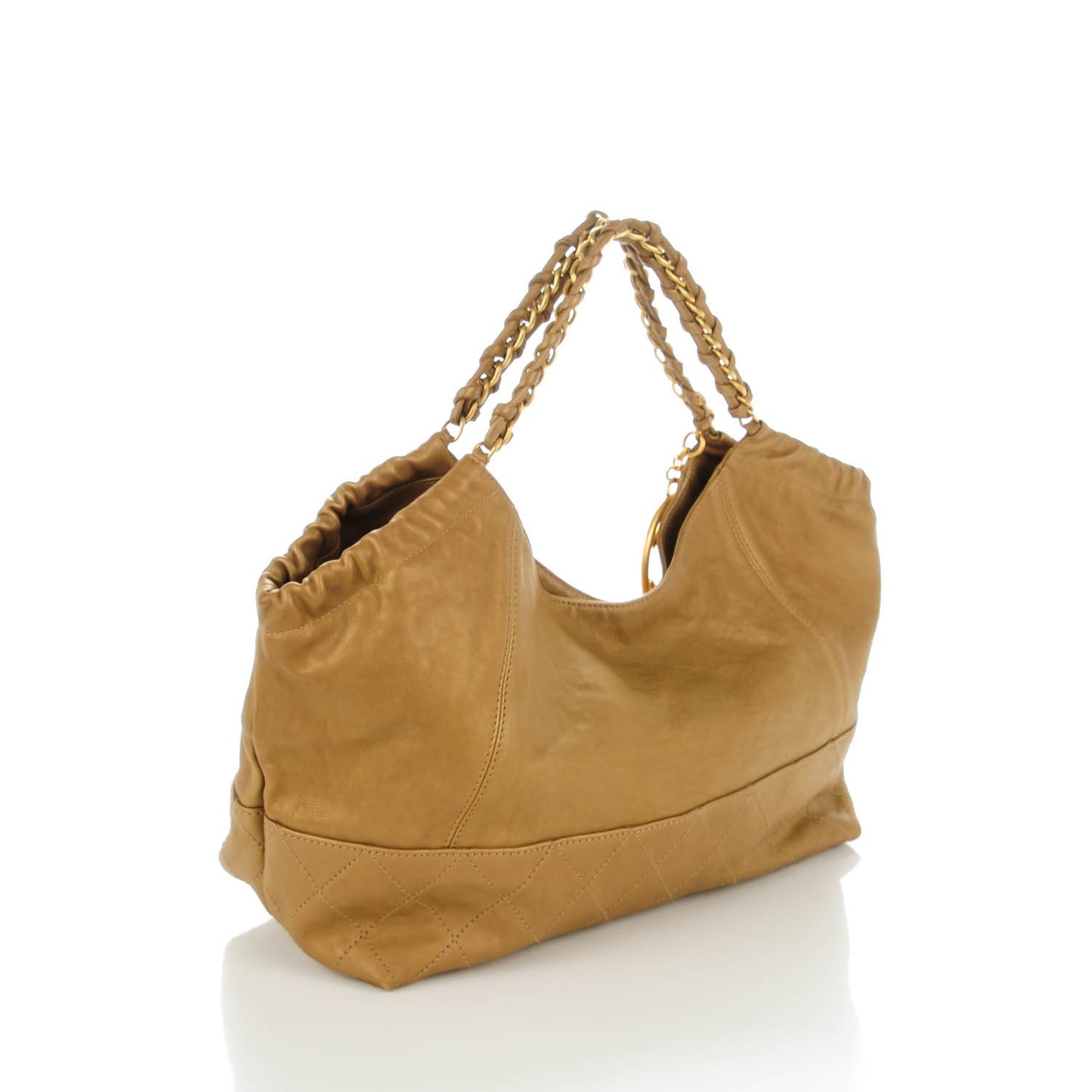Calfskin Baby Coco Cabas Gold