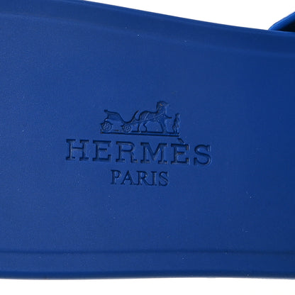Hermes TPU Rivage Sandals 40 Bleu Smalt 6 of 8