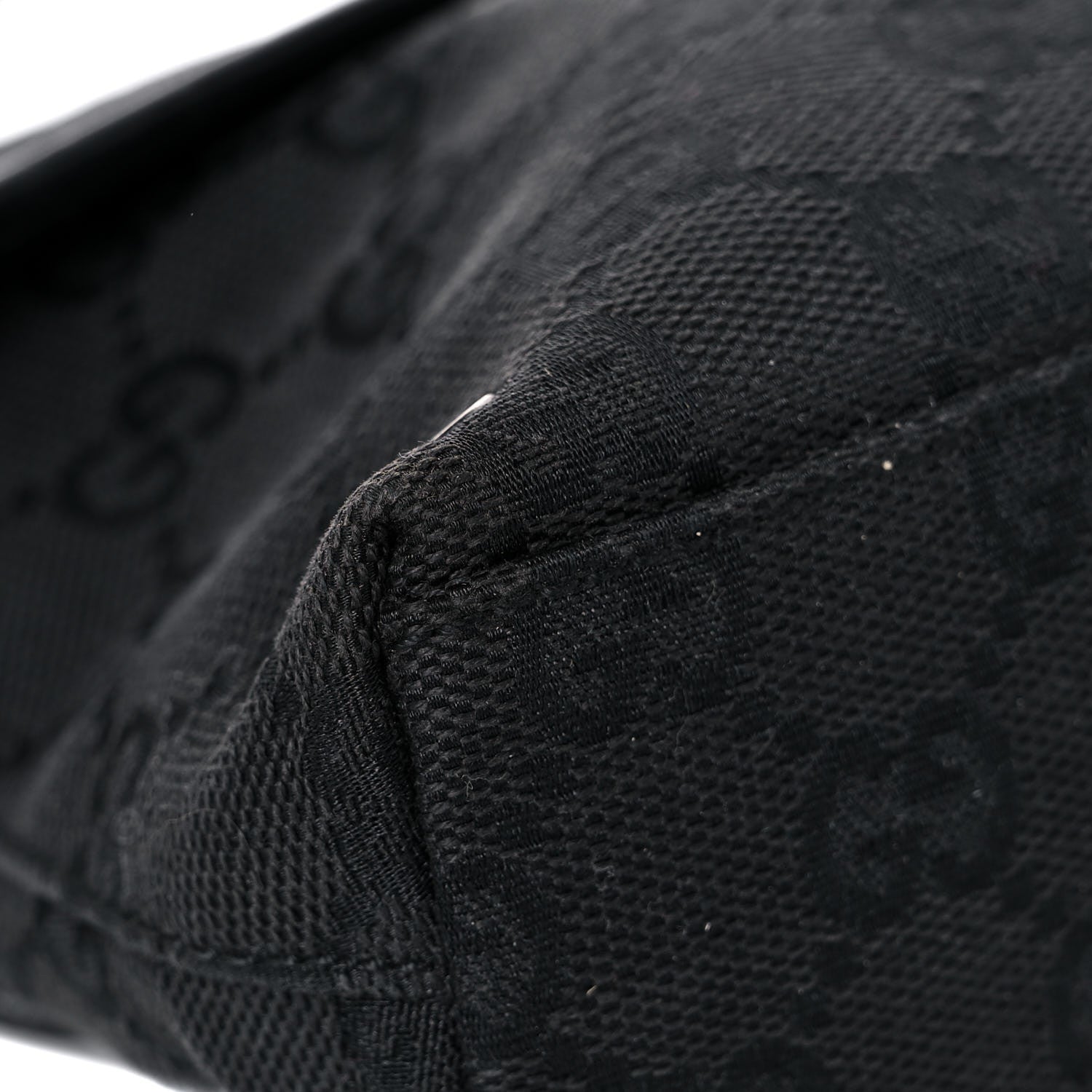 Gucci GG Monogram Web Flight Belt Bag Black 8 of 21