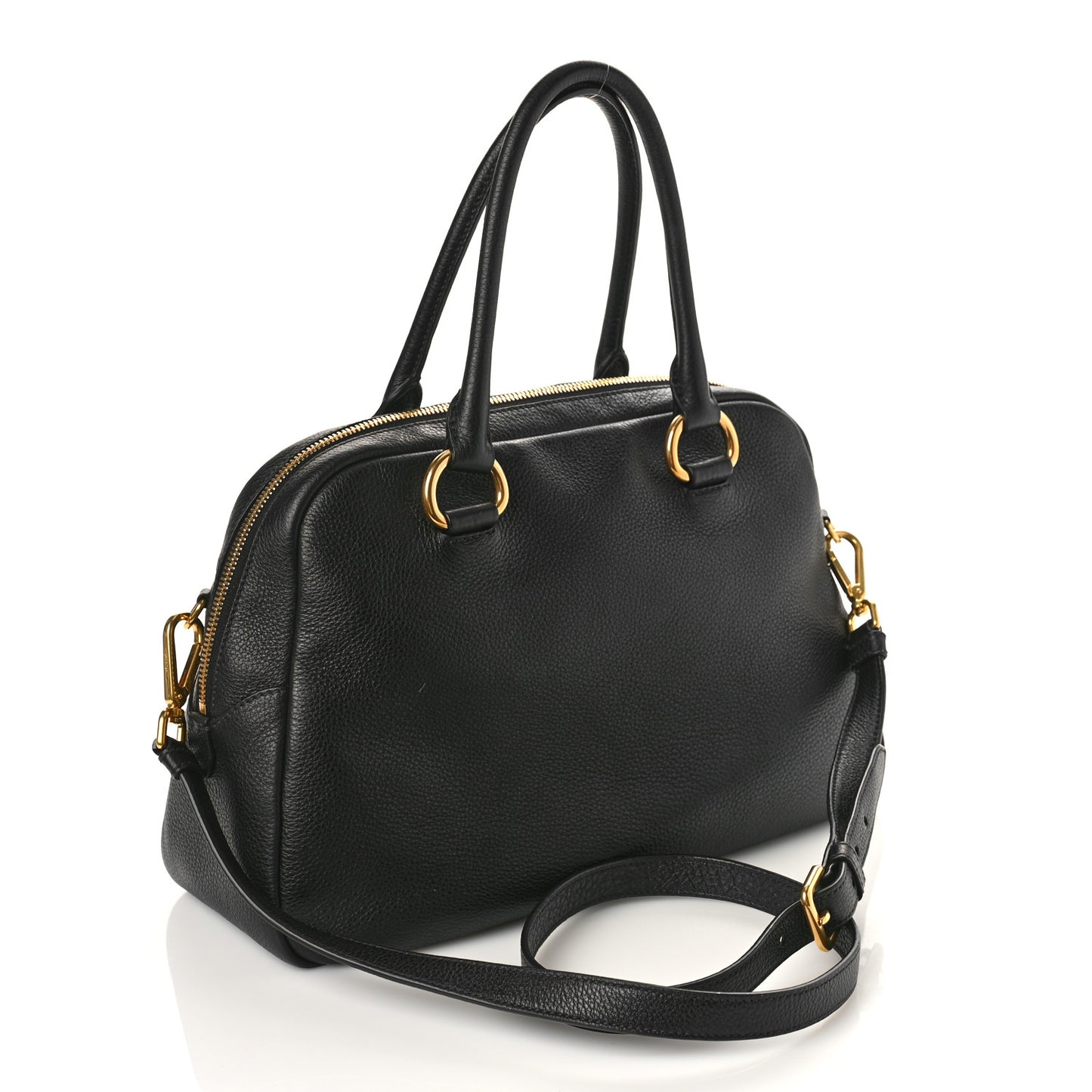 Vitello Phenix Bauletto Black