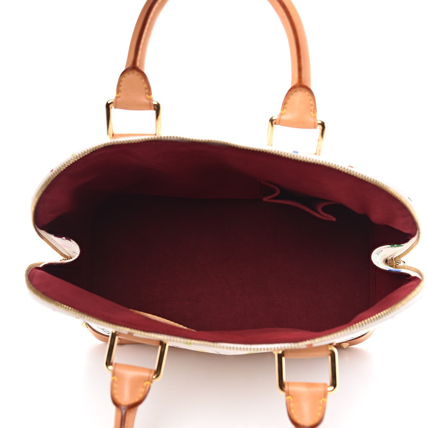 Louis Vuitton Monogram Multicolor Alma White 5 of 14