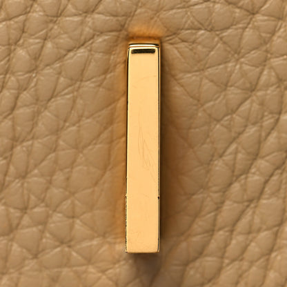 Hermes Taurillon Clemence Birkin 35 Tabac Camel 26 of 40