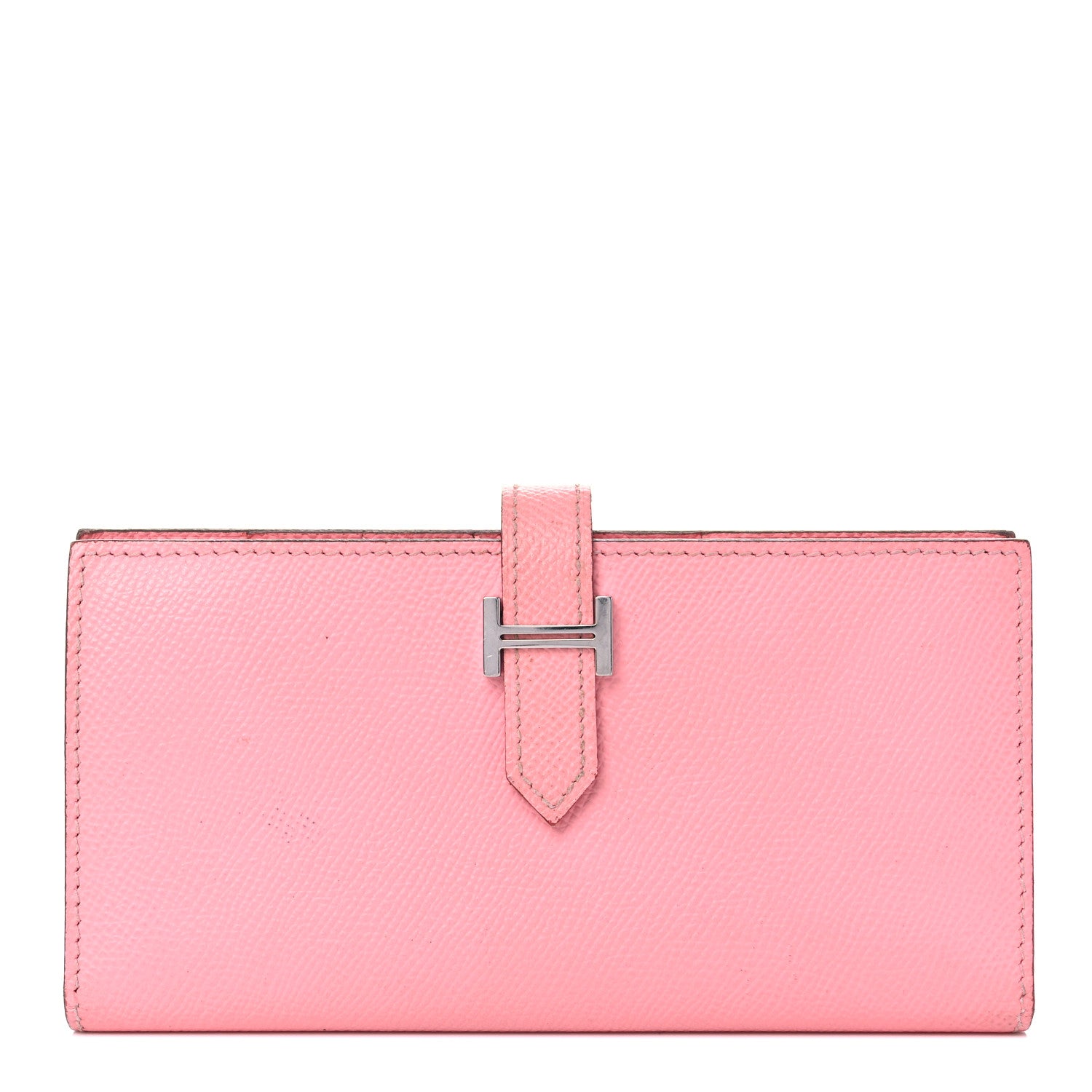 Hermes Epsom Bearn Gusset Wallet Rose Confetti 1 of 14