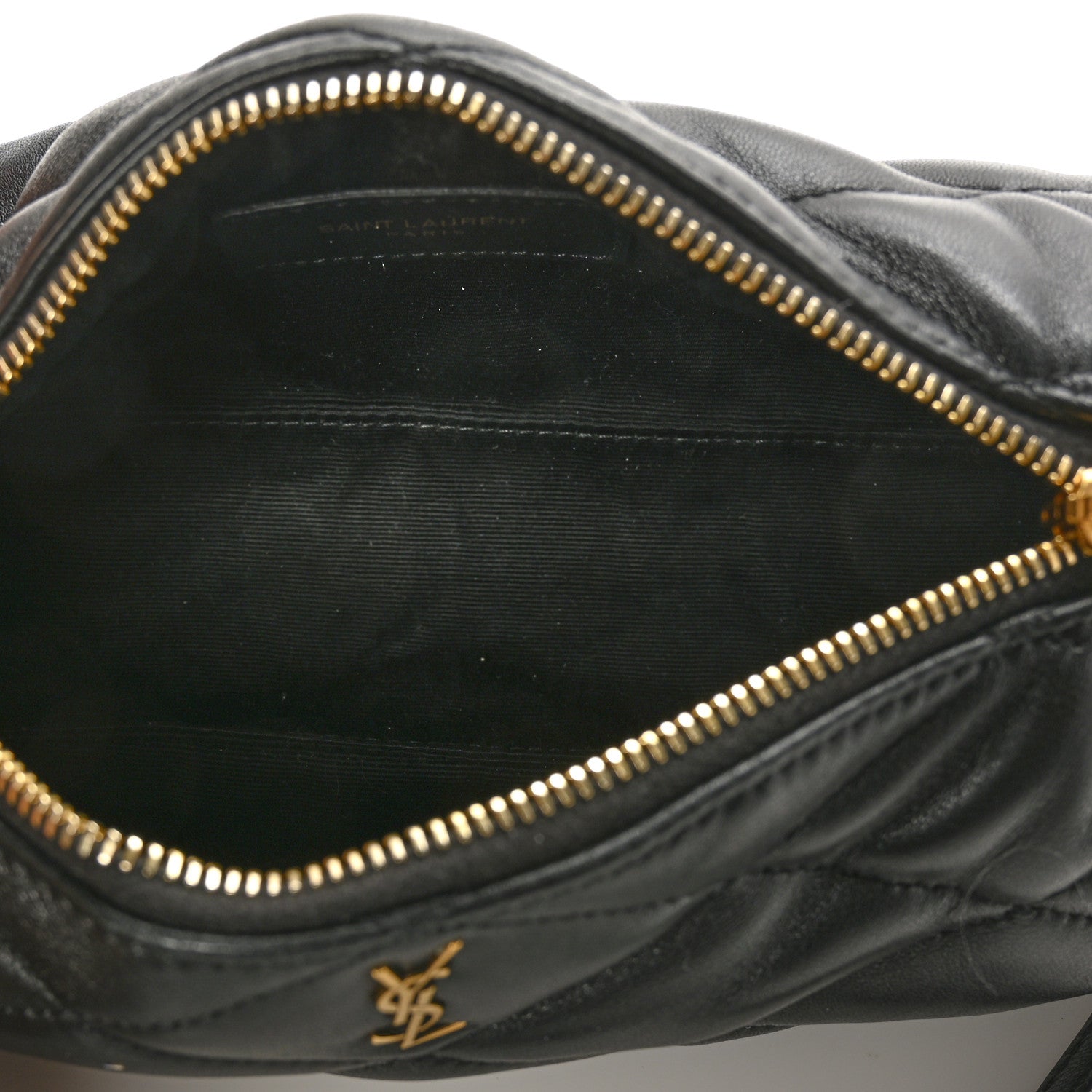 Saint Laurent Lambskin Monogram Mini Sade Tube Bag Black 5 of 6