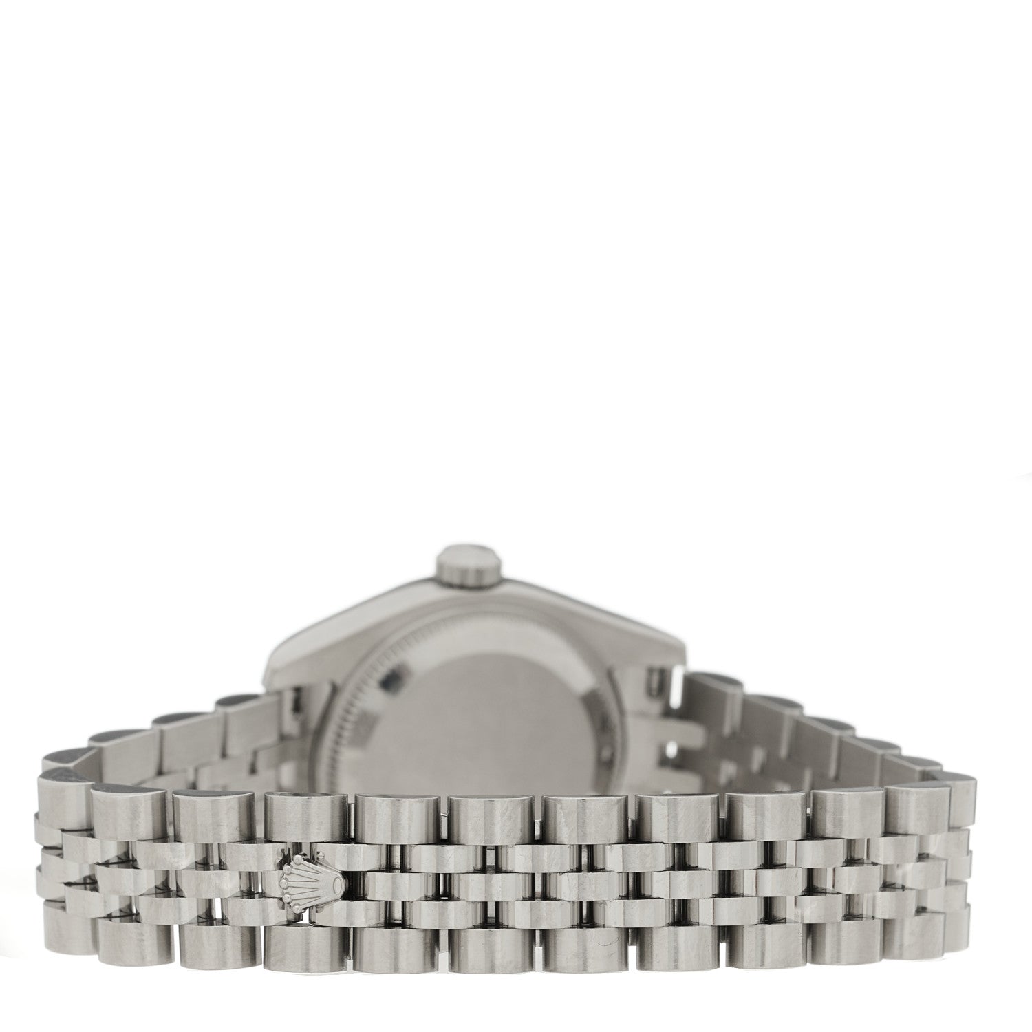 Rolex Ladies Stainless Steel Diamond 26mm Oyster Perpetual Datejust Watch 69174 3 of 4