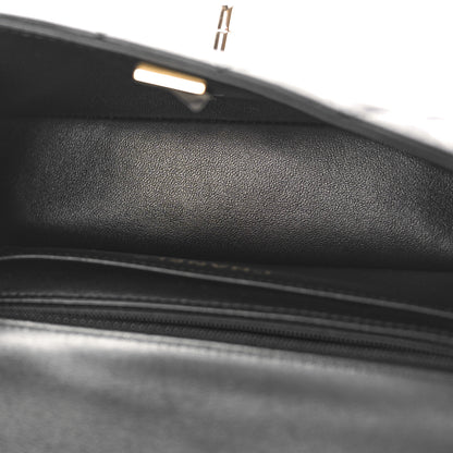 Chanel Lambskin Quilted Mini Rectangular Flap Black 5 of 10