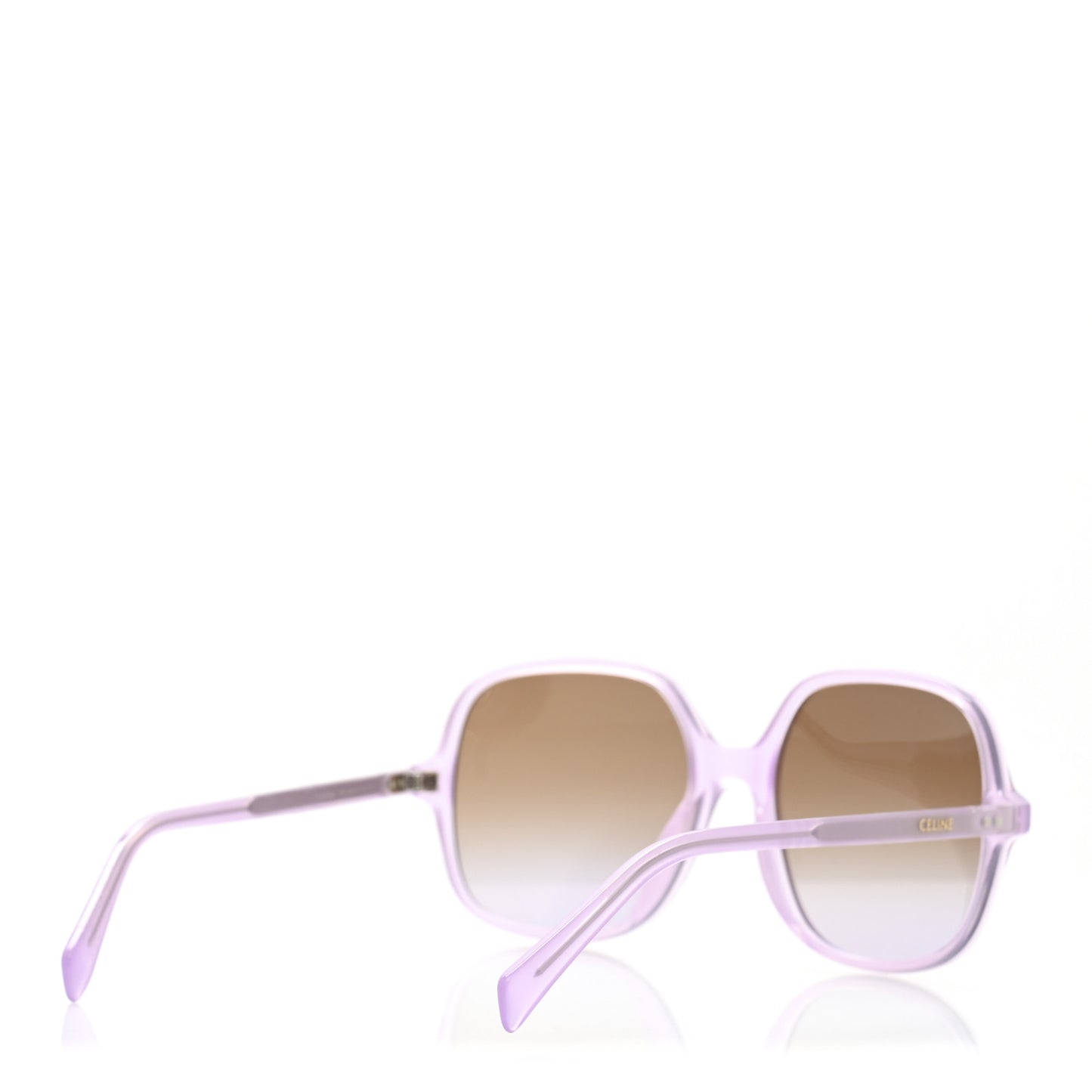 Acetate Square Sunglasses CL40244U Purple