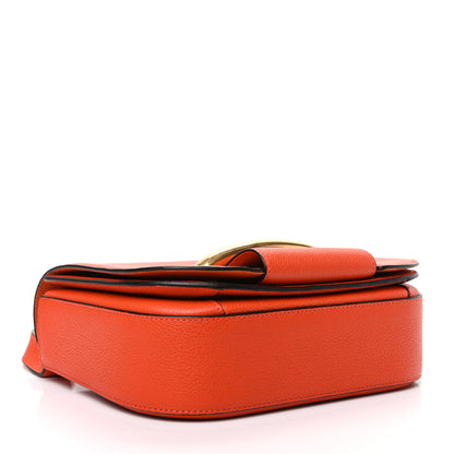 Mulberry Classic Grain Small Selwood Bright Orange 4 of 8