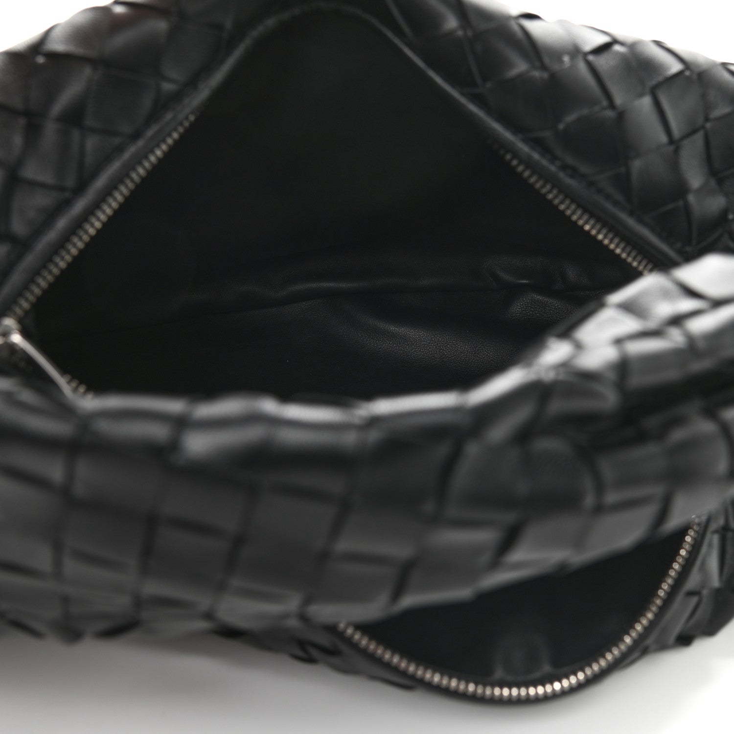 Bottega Veneta Nappa Intrecciato Teen Jodie Hobo Black 5 of 9