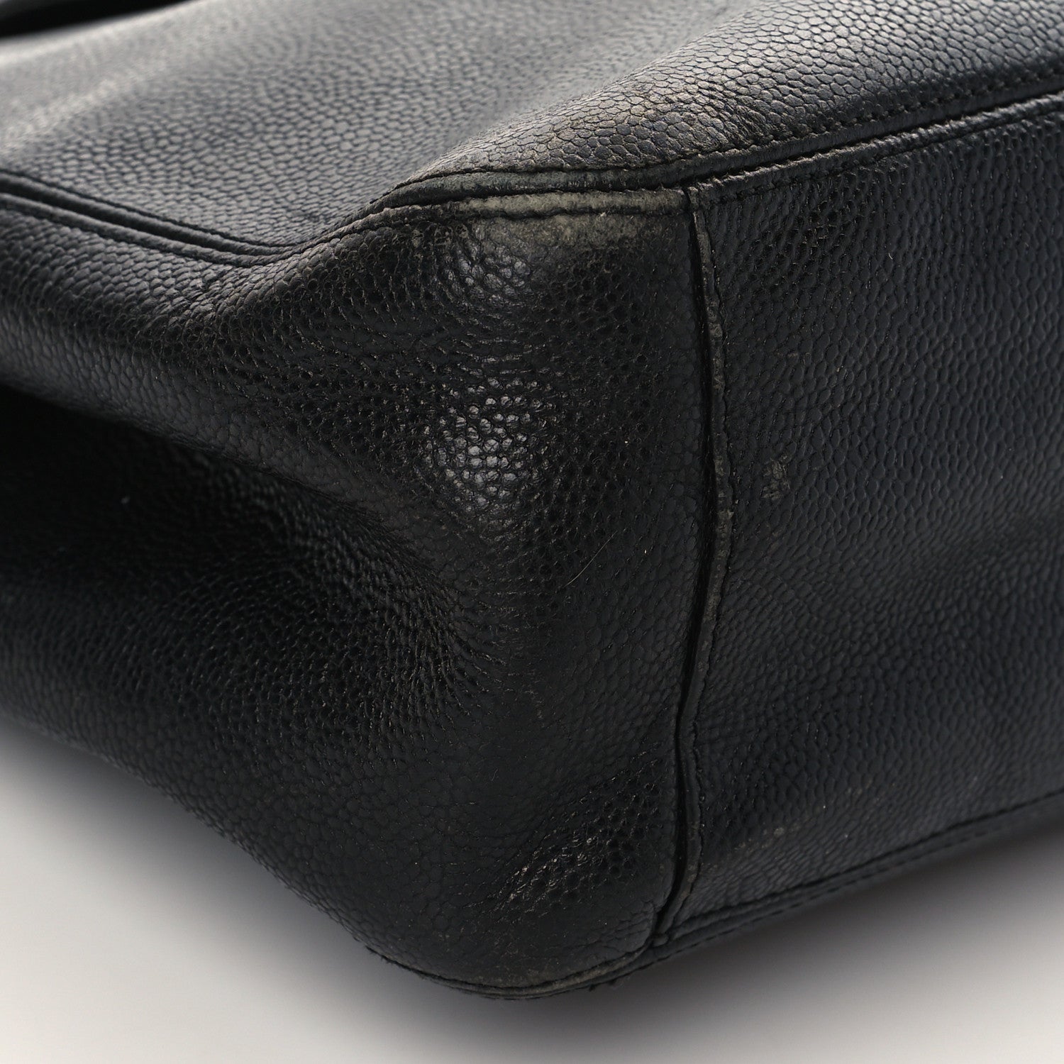 Chanel Caviar Shoulder Bag Black 10 of 11