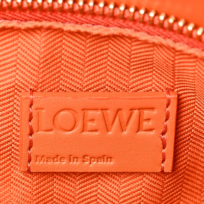 Loewe Satin Calfskin Small Puzzle Bag Orange 6 of 9