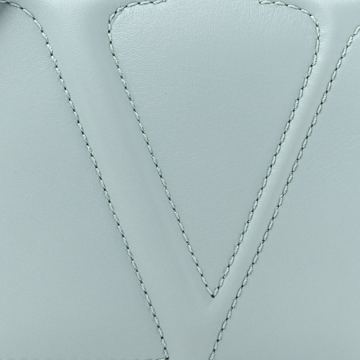 Valentino Garavani Vitello Small Logo Go Crossbody Bag Blue 7 of 9