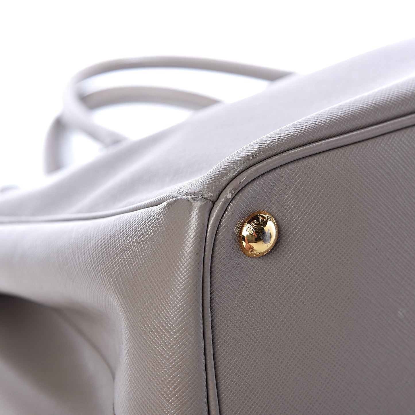 Saffiano Large Galleria Double Zip Tote Argilla
