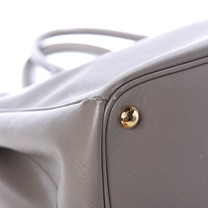 Prada Saffiano Large Galleria Double Zip Tote Argilla 11 of 13