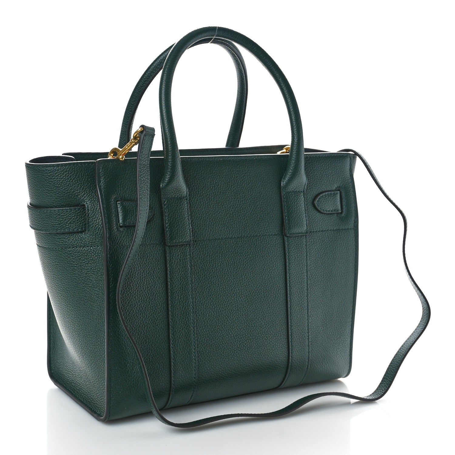 Mulberry Small Classic Grain Small Zip Bayswater Mulberry Green 3 of 9