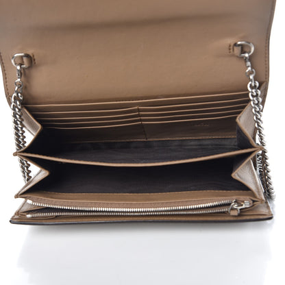 Gucci GG Supreme Monogram Mini Dionysus Chain Wallet Beige Taupe 5 of 8